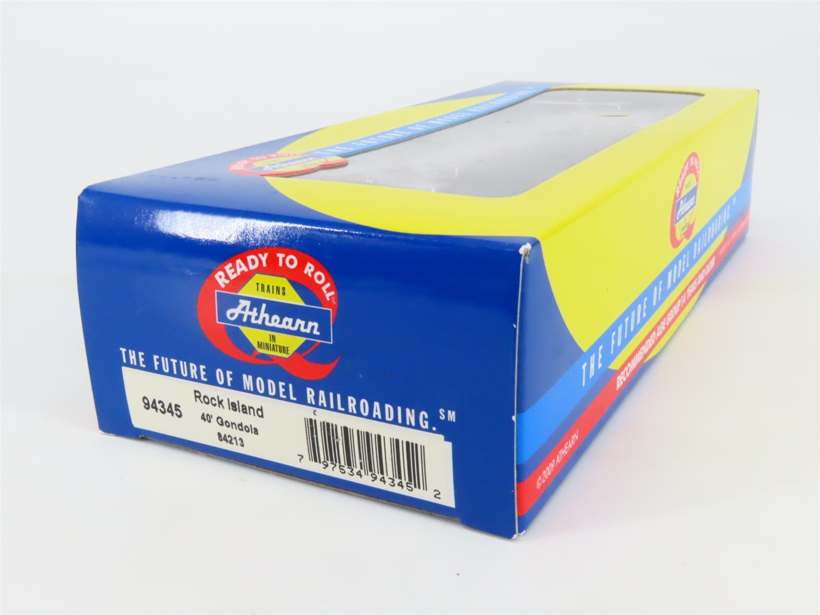 HO Scale Athearn 94345 RI Rock Island 40' Fixed-End Gondola #84213