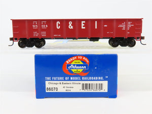HO Scale Athearn 86070 C&EI Chicago & Eastern Illinois 40' Gondola #95314