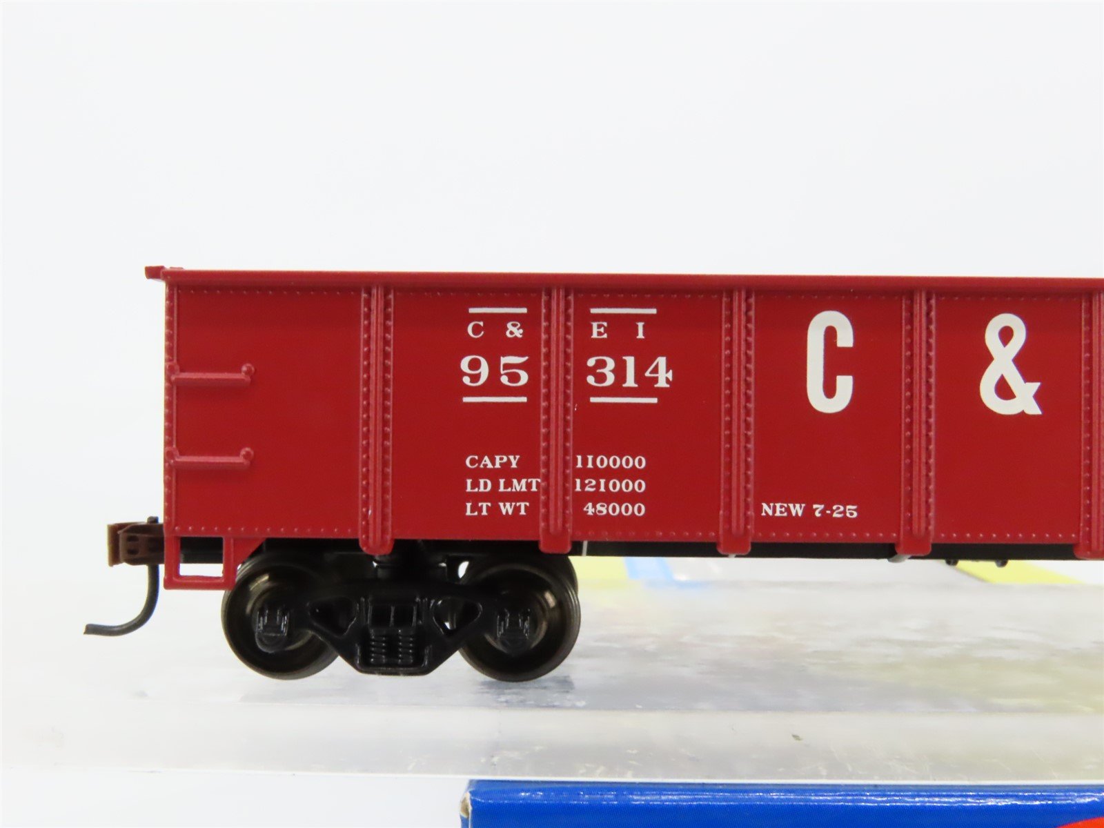 HO Scale Athearn 86070 C&EI Chicago & Eastern Illinois 40' Gondola #95314