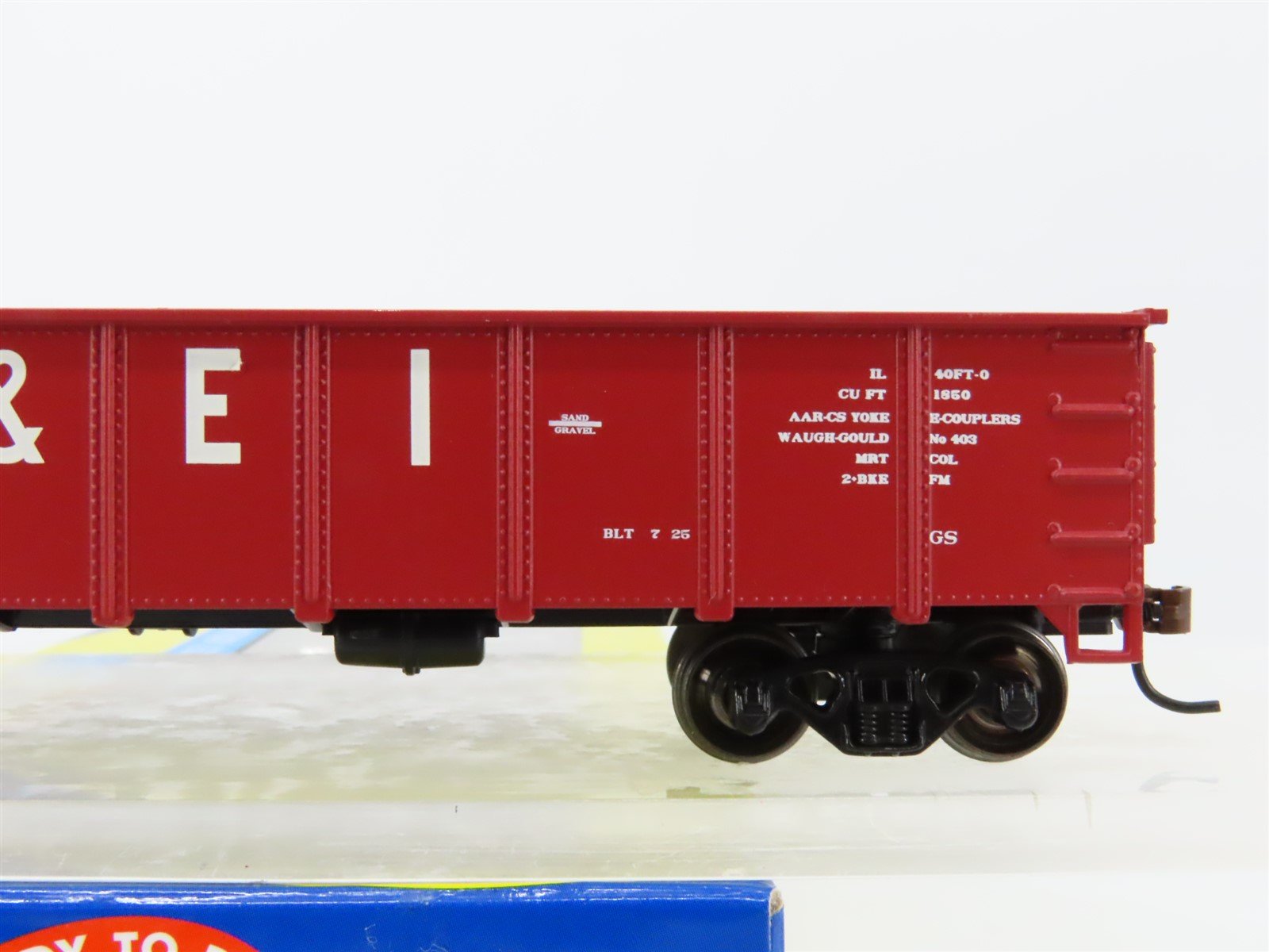 HO Scale Athearn 86070 C&EI Chicago & Eastern Illinois 40' Gondola #95314