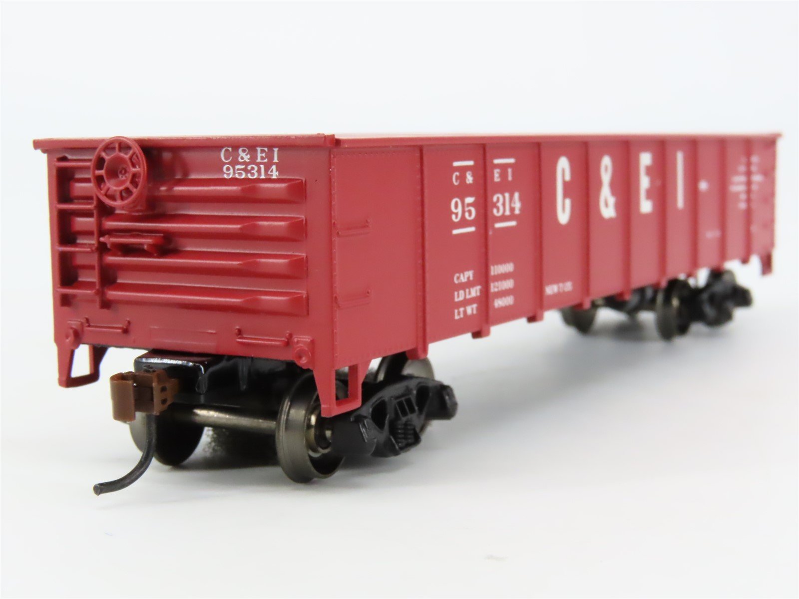 HO Scale Athearn 86070 C&EI Chicago & Eastern Illinois 40' Gondola #95314