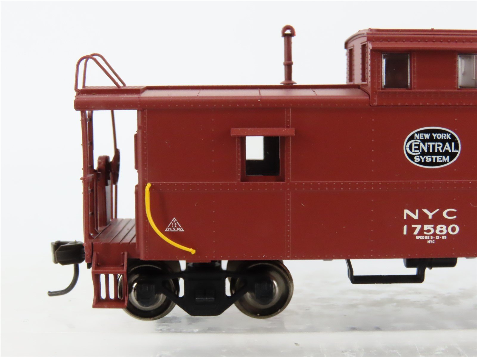 HO Atlas Trainman 11258 NYC New York Central Center Cupola Steel Caboose #17580