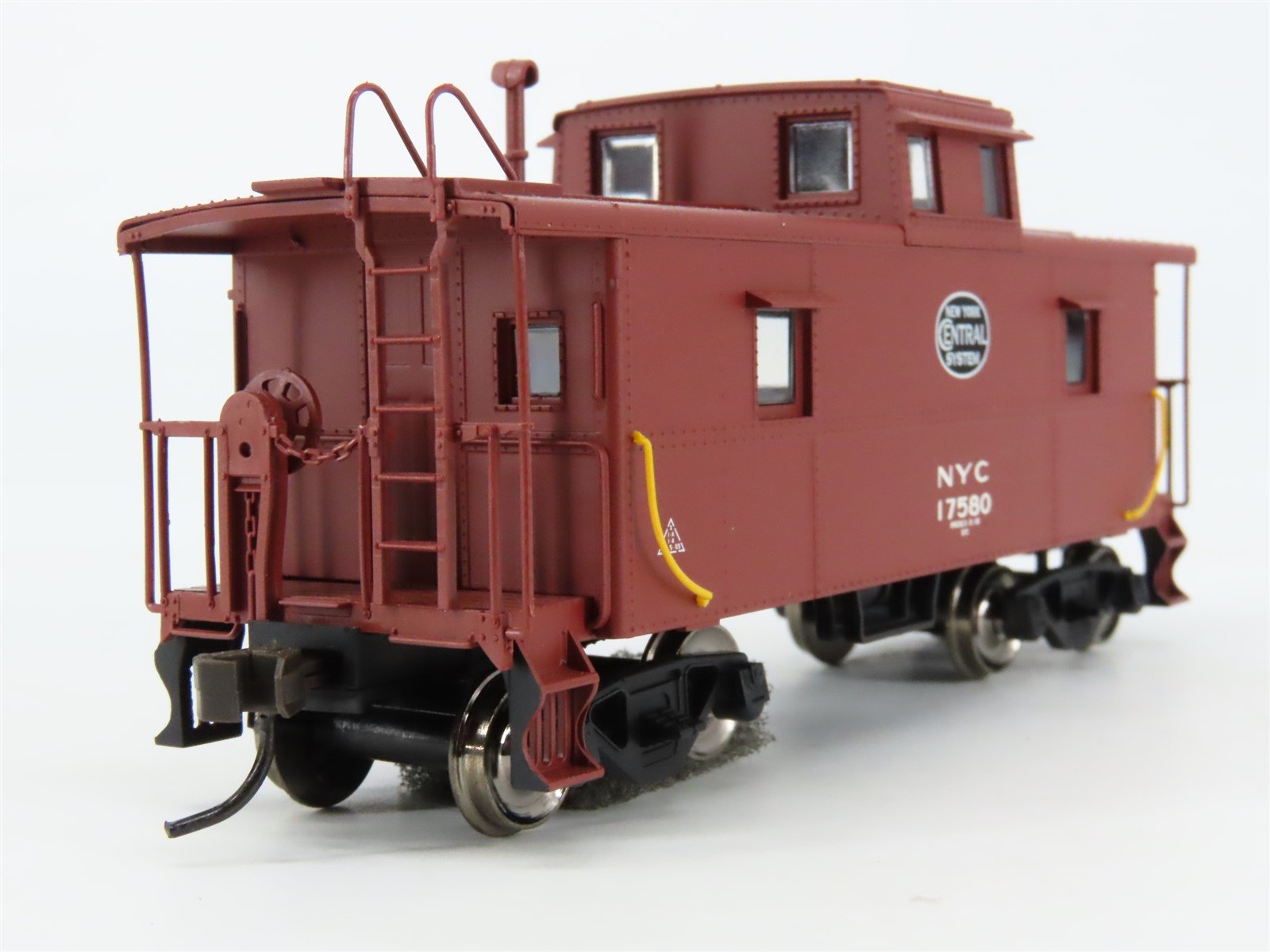 HO Atlas Trainman 11258 NYC New York Central Center Cupola Steel Caboose #17580