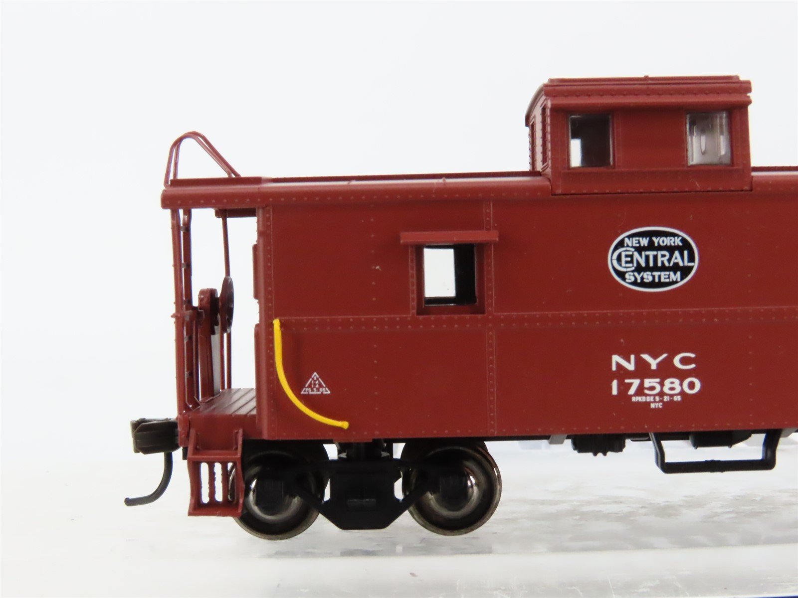 HO Atlas Trainman 11258 NYC New York Central Center Cupola Steel Caboose #17580