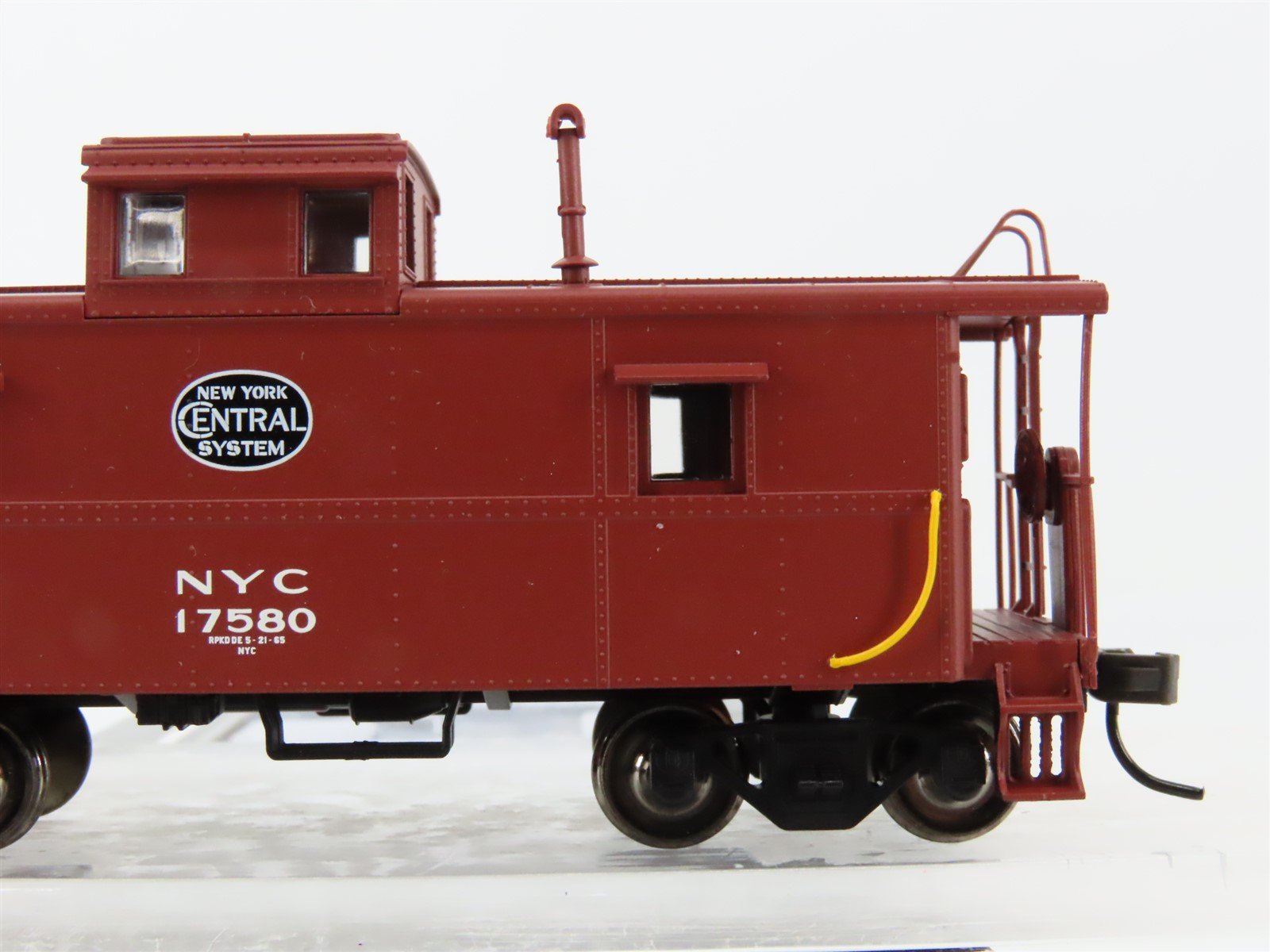 HO Atlas Trainman 11258 NYC New York Central Center Cupola Steel Caboose #17580