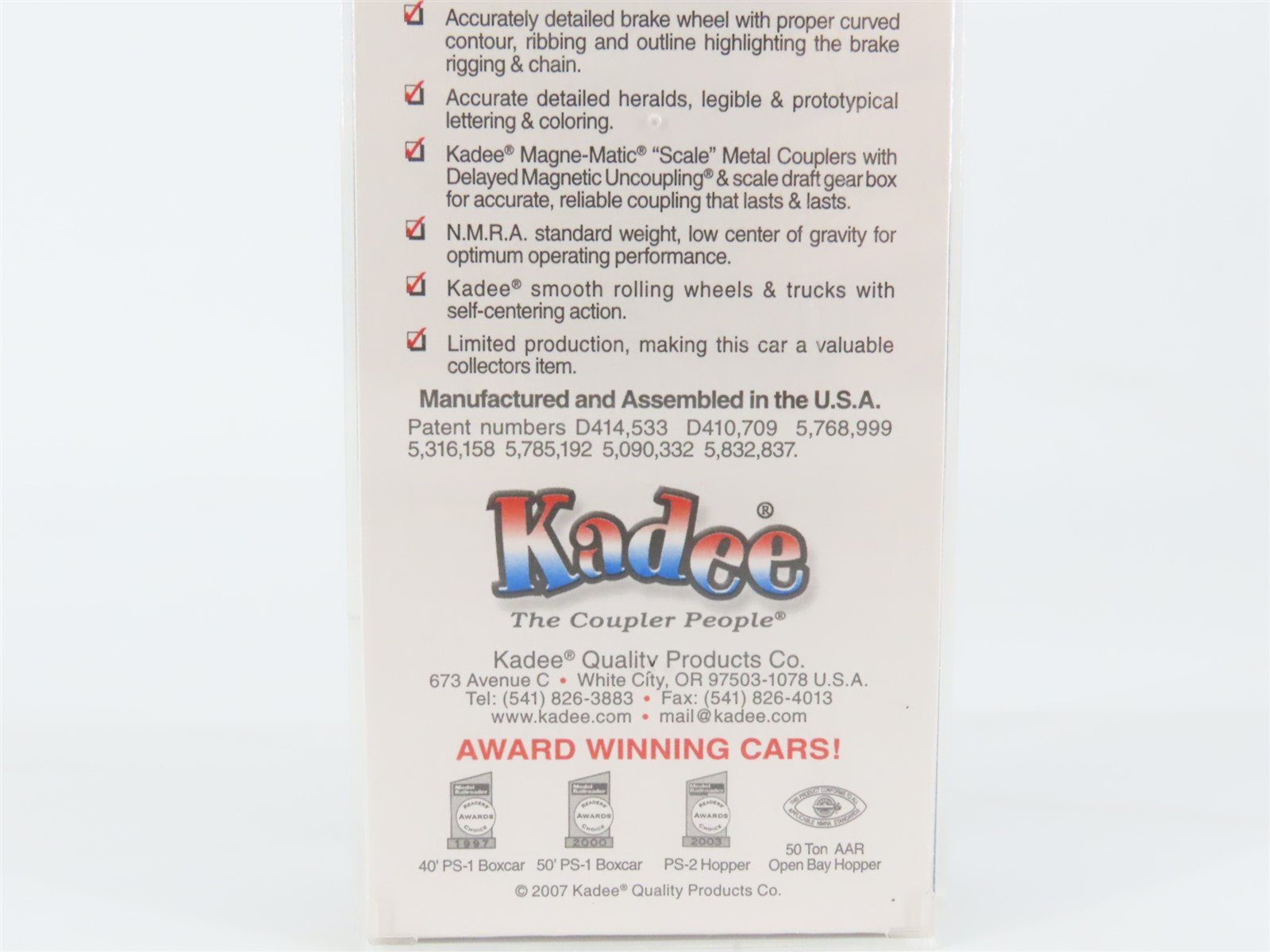 HO Scale Kadee 4079 NYC New York Central 40' PS-1 Box Car #170750 - SEALED
