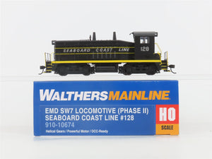 HO Scale Walthers Mainline 910-10674 SCL EMD SW7 Ph. 2 Diesel #128 - DCC Ready
