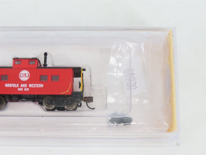 N Scale Bachmann 16865 N&W Norfolk & Western Center Cupola Steel Caboose #500825