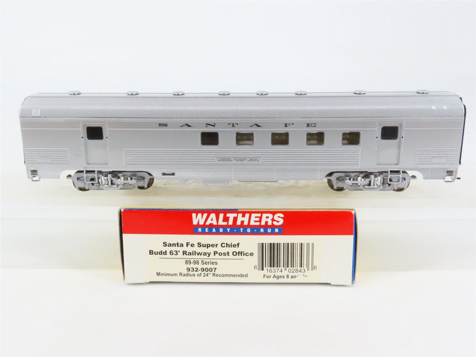 HO Walthers 932-9007 ATSF Santa Fe 