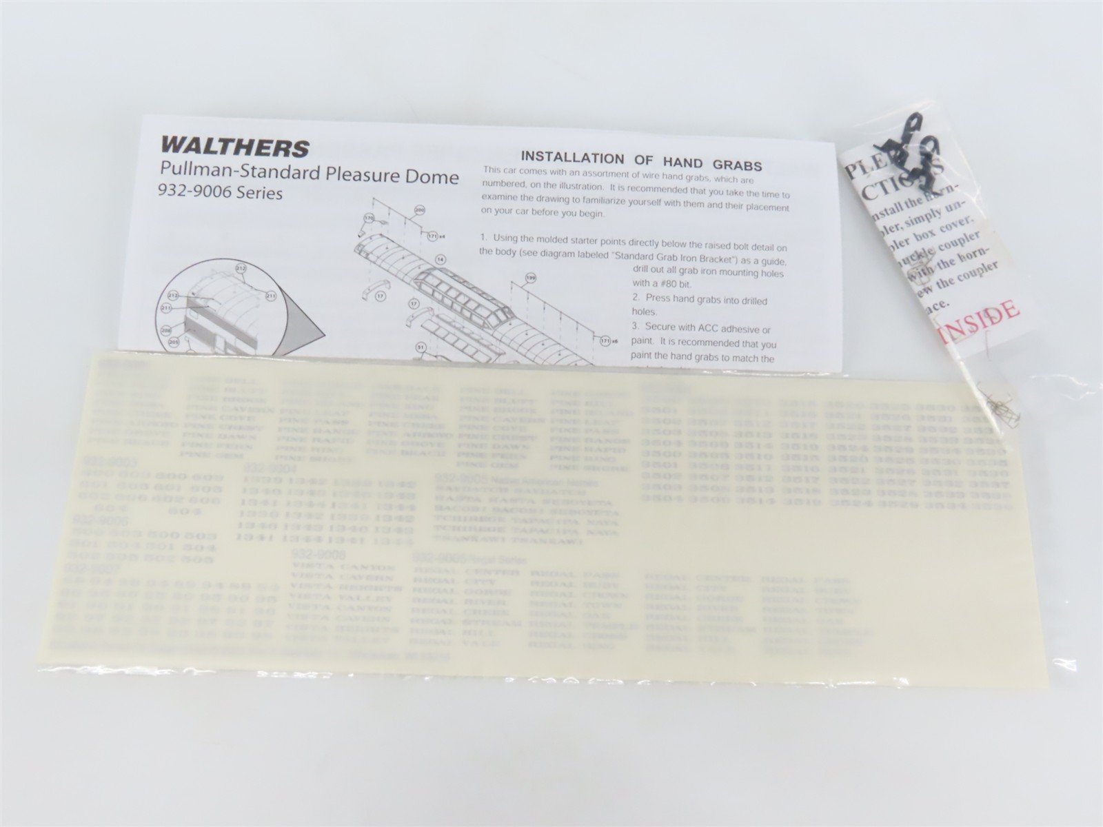 HO Walthers 932-9006 ATSF Santa Fe 