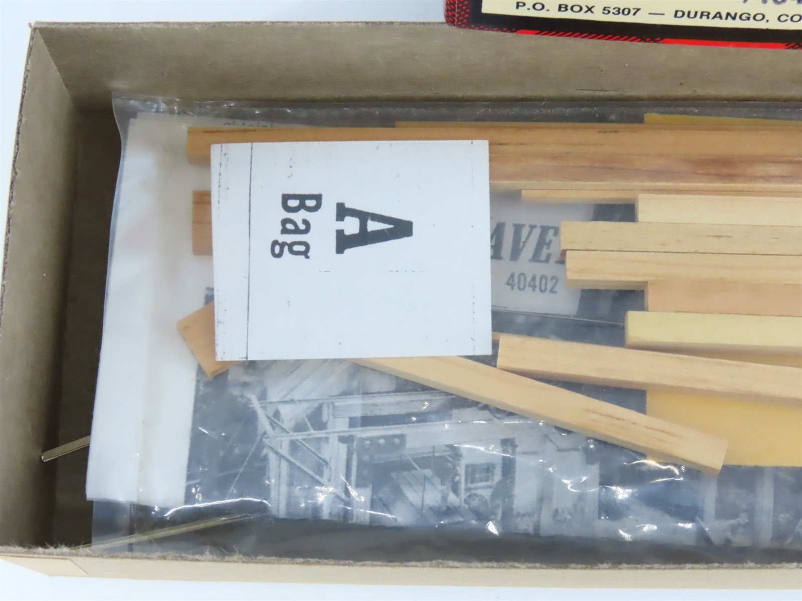 HO 1/87 Scale Campbell Scale Models Kit 404 Quincy Traveling Crane