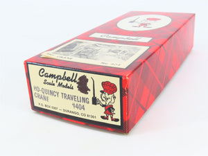 HO 1/87 Scale Campbell Scale Models Kit 404 Quincy Traveling Crane