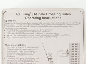 O 1/48 Scale MTH RailKing 30-11012 Scale Crossing Gates