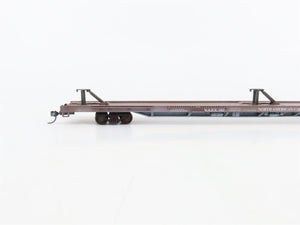 LOT of 4 HO Scale SSW/PFE/NAEX 86' Flatcars Weathered & UPGRADED