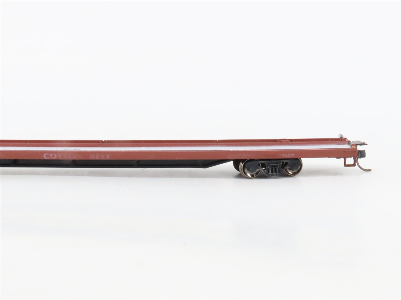 LOT of 4 HO Scale SSW/PFE/NAEX 86' Flatcars Weathered & UPGRADED