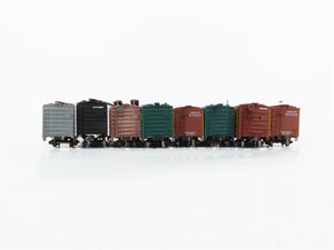 LOT of 8 HO WFEX/CGW/CN/URTX/PFE/BREX/REA Reefer Cars Weathered & UPGRADED