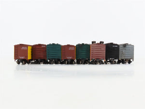 LOT of 8 HO WFEX/CGW/CN/URTX/PFE/BREX/REA Reefer Cars Weathered & UPGRADED