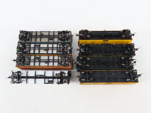 LOT of 8 HO WFEX/CGW/CN/URTX/PFE/BREX/REA Reefer Cars Weathered & UPGRADED