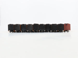 LOT of 10 HO Scale SFRD Santa Fe 40' Reefer Cars UPGRADED