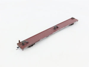 LOT of 4 HO Scale TTX/SP Assorted Flatcars Weathered & UPGRADED