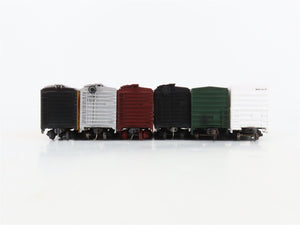 LOT of 6 HO Scale NPM/SOO/MILW/USLX/SPFE/PFE Assorted Boxcars UPGRADED