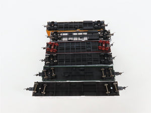 LOT of 6 HO Scale NPM/SOO/MILW/USLX/SPFE/PFE Assorted Boxcars UPGRADED