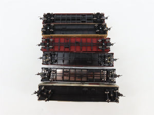 LOT of 6 HO Scale T&P/CGW/SLSF/UP/NPM/MHLX 50' Boxcars UPGRADED