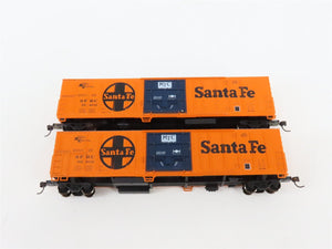 LOT of 5 HO Scale SFRC Santa Fe 50' Boxcars UPGRADED