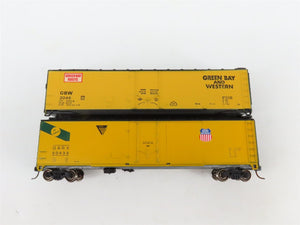 LOT of 7 HO Scale GBW/GARX/NADX/L&N/LV/RF&P/SP 50' Boxcars UPGRADED