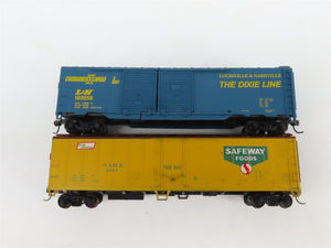 LOT of 7 HO Scale GBW/GARX/NADX/L&N/LV/RF&P/SP 50' Boxcars UPGRADED