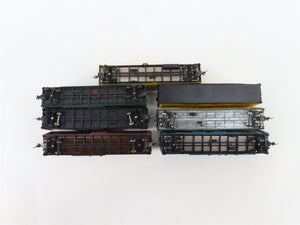 LOT of 7 HO Scale GBW/GARX/NADX/L&N/LV/RF&P/SP 50' Boxcars UPGRADED