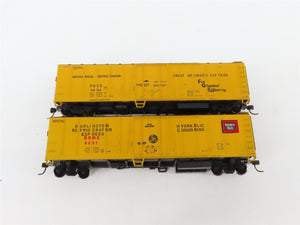 LOT of 6 HO Scale FGCX/BRMX/PFE Mechanical Reefer Cars UPGRADED
