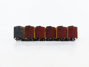 LOT of 6 HO Scale FGCX/BRMX/PFE Mechanical Reefer Cars UPGRADED