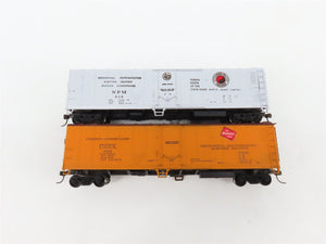 LOT of 6 HO Scale NPM/URT/UPFE/BRMX Assorted Mechanical Reefer Cars UPGRADED