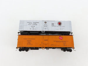 LOT of 6 HO Scale NPM/URT/UPFE/BRMX Assorted Mechanical Reefer Cars UPGRADED