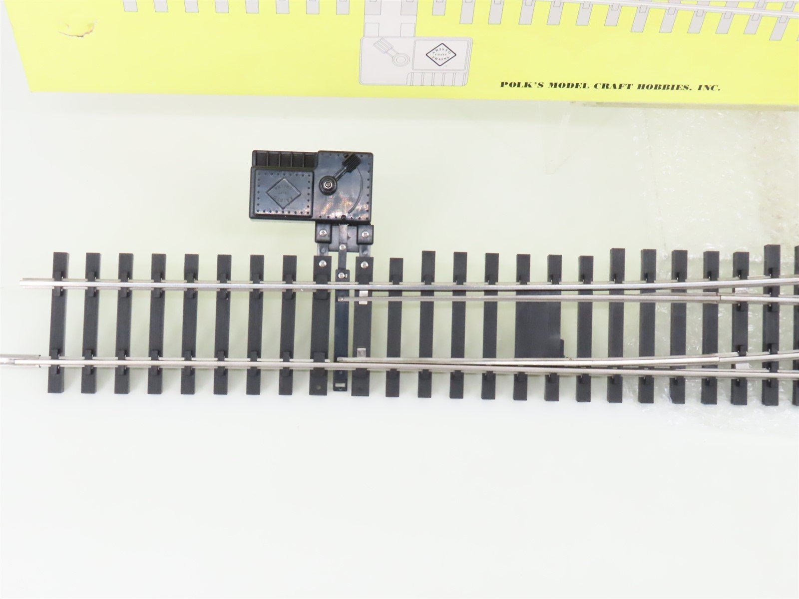 G Scale Aristo-Craft ART-20340 SS #6 Manual Lefthand Switch Track Piece