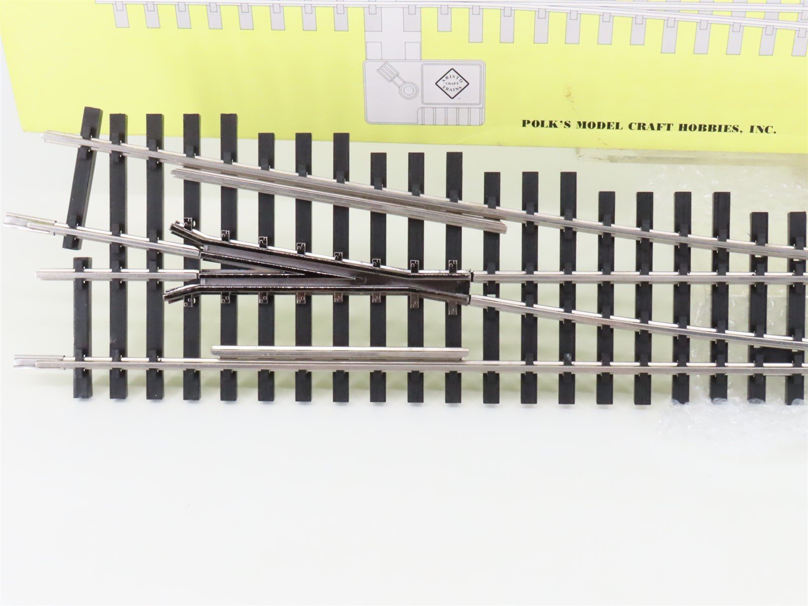 G Scale Aristo-Craft ART-20330 SS #6 Manual Righthand Switch Track Piece
