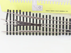 G Scale Aristo-Craft ART-20330 SS #6 Manual Righthand Switch Track Piece