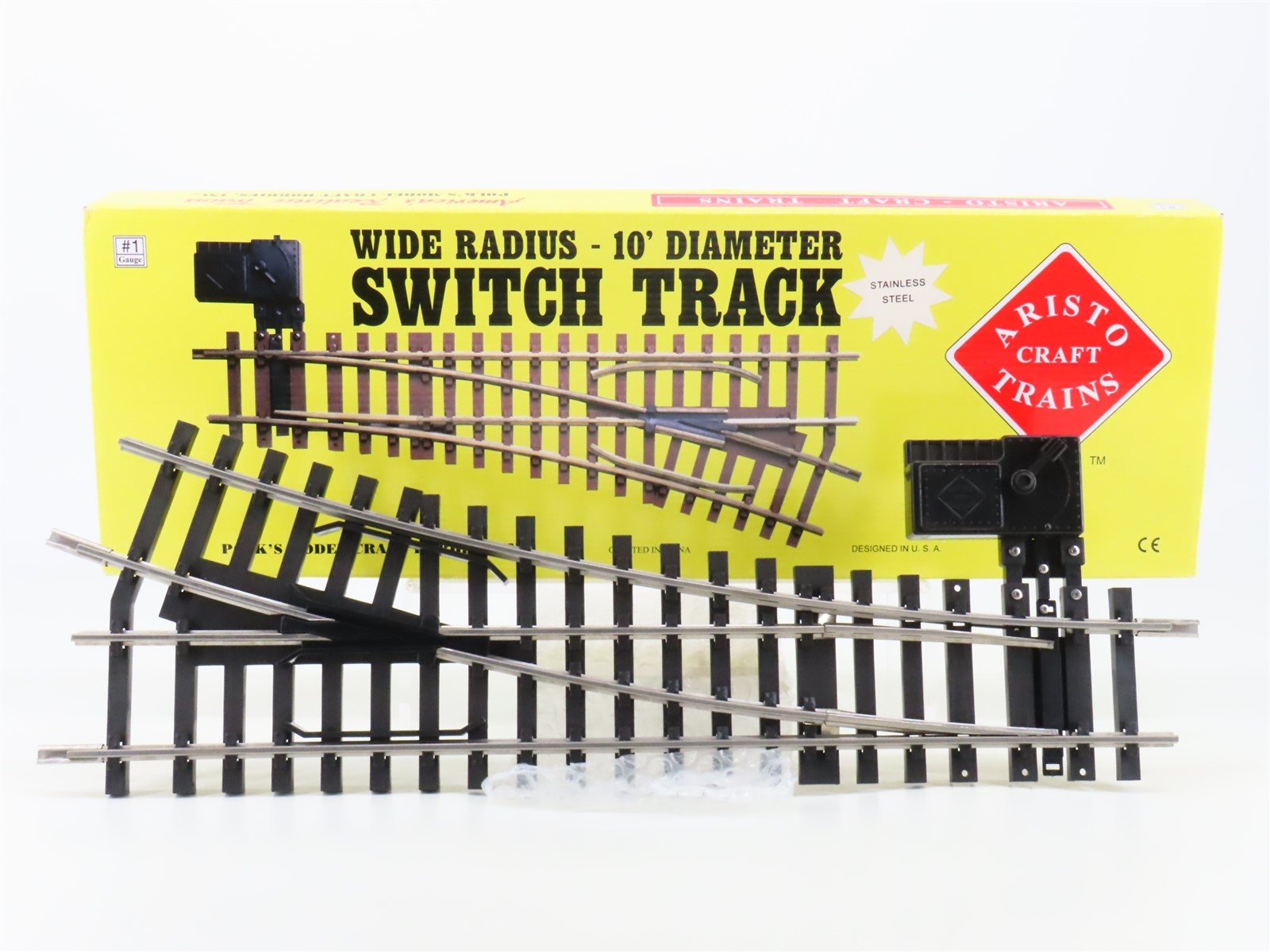 G Scale Aristo-Craft ART-20370 Manual Righthand Switch Track Piece