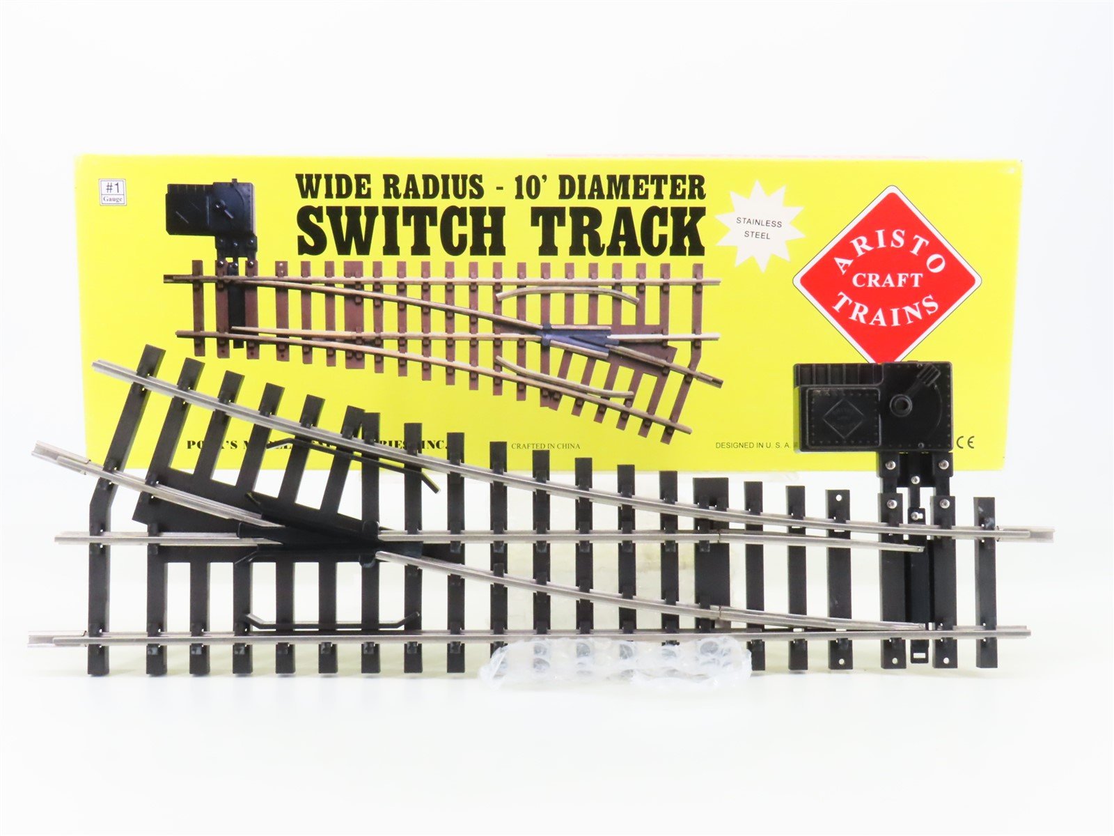 G Scale Aristo-Craft ART-20370 Manual Righthand Switch Track Piece