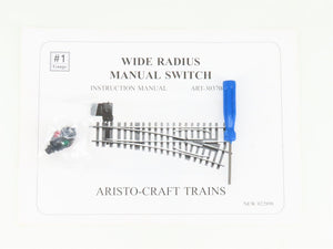 G Scale Aristo-Craft ART-20380 Manual Lefthand Switch Track Piece