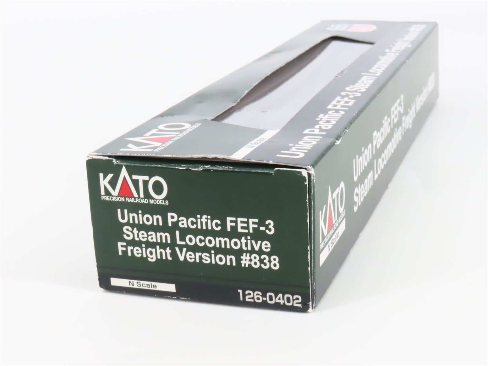 N Scale KATO 126-0402 UP Union Pacific FEF-3 4-8-4 Steam Locomotive #838