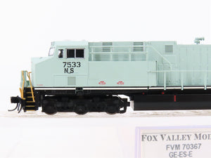 N Scale Fox Valley FVM 70367 NS Primer Paint ES40DC Diesel Locomotive #7533