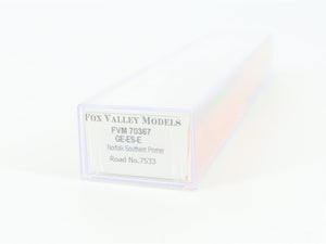 N Scale Fox Valley FVM 70367 NS Primer Paint ES40DC Diesel Locomotive #7533
