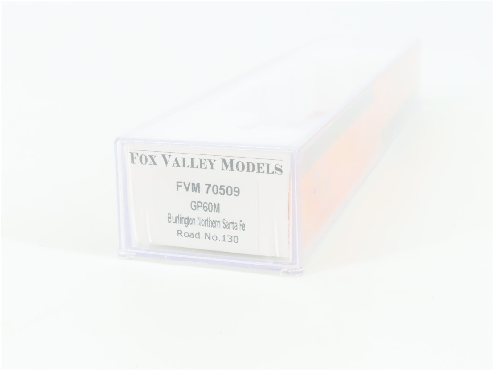N Scale Fox Valley FVM 70509 BNSF Railway GP60M Diesel Locomotive #130
