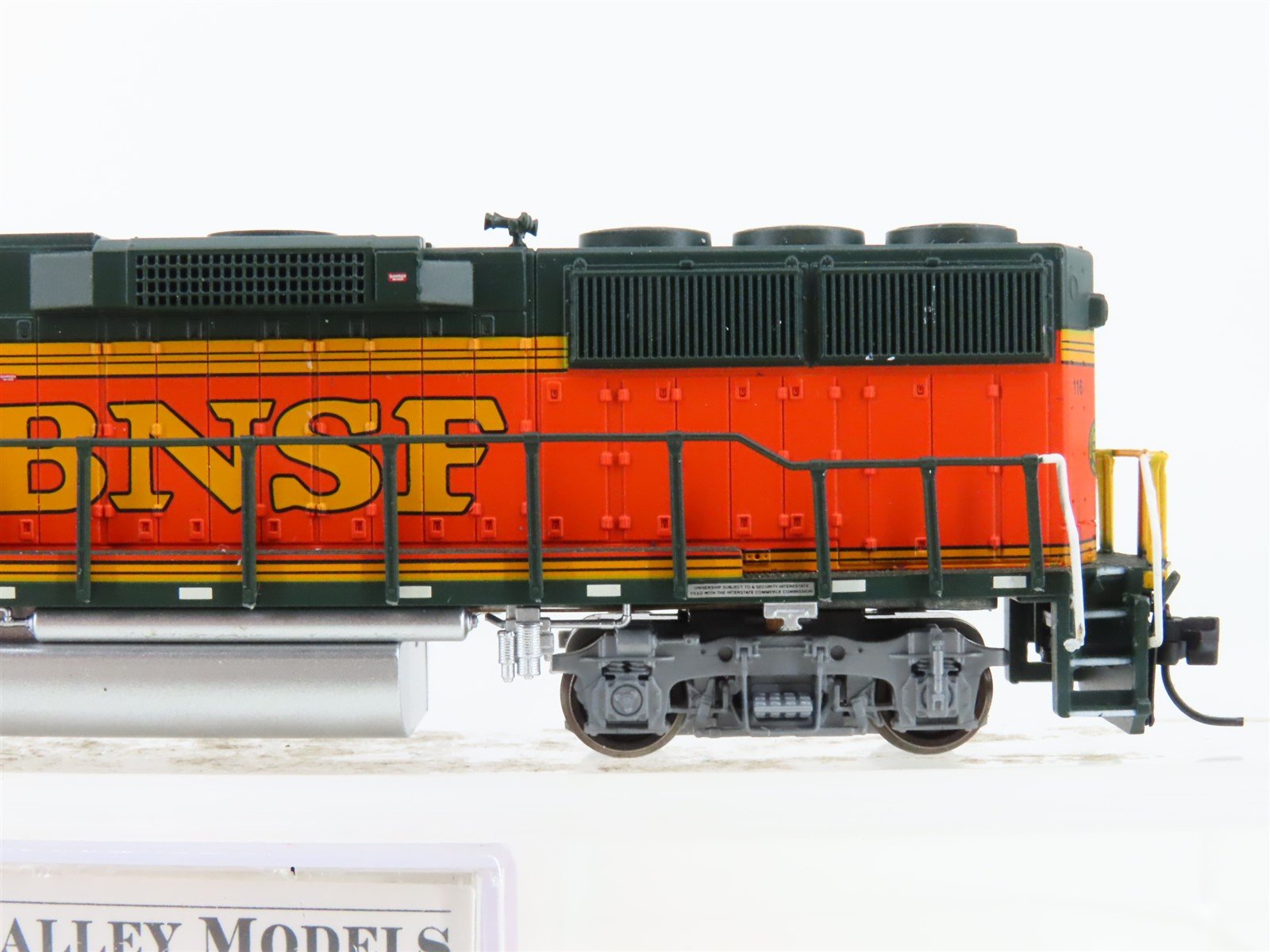 N Scale Fox Valley FVM 70506 BNSF Railway H2 Paint GP60M Diesel Locomotive #116