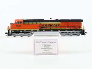 N Scale Fox Valley FVM 70302 BNSF Railway ES44AC Diesel Locomotive #7632