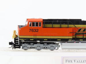 N Scale Fox Valley FVM 70302 BNSF Railway ES44AC Diesel Locomotive #7632