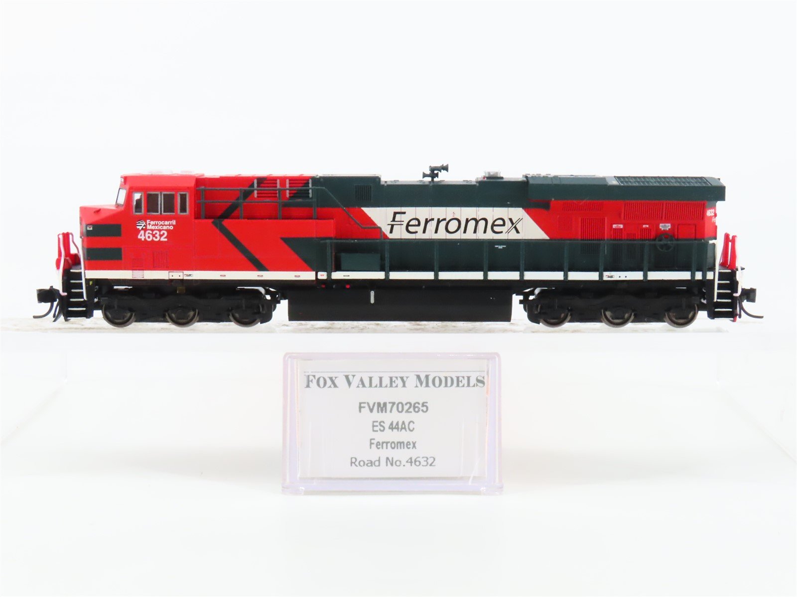 N Scale Fox Valley FVM 70265 FXE Ferromex ES44AC Diesel Locomotive #4632