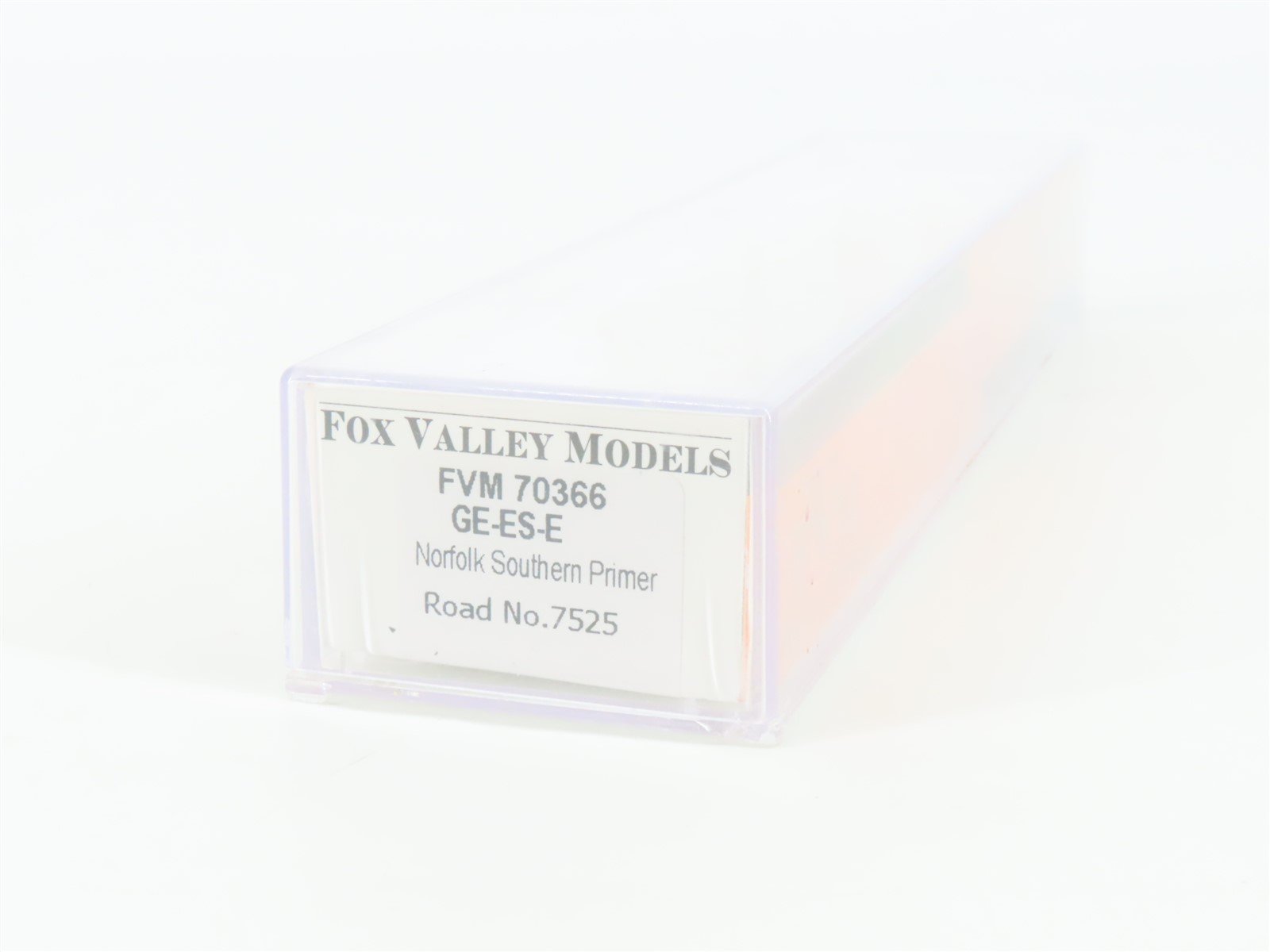 N Scale Fox Valley FVM 70366 NS Primer Paint ES40DC Diesel Locomotive #7525